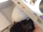 露脸火车上刚认识的极品美眉  趁晚上都睡觉了带她到洗手间去打炮骚逼