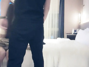 花臂纹身腰细胸大你的JB好大啊骑乘抱着猛操