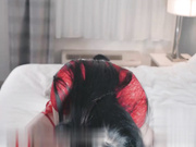 跳蛋挑战做饭，没吃饭就做爱了，最后还喷水