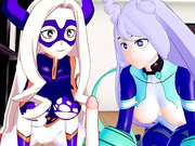 《我的英雄学院（里番）》Nejire和Mt Lady第一人称视角3P中出