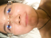 外表清純眼鏡學妹看到驚人巨屌再也按奈不住內心的淫騷主動求操 國語對白～1080P高清