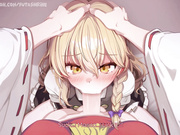 【FUTA/扶她/自慰】灵梦大战魔理沙