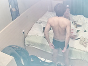 主题酒店 昨天的公狗腰今天换新花样了 让女友换上情趣洛莉塔装扮 后入猛冲 感觉像是走了后门呐2