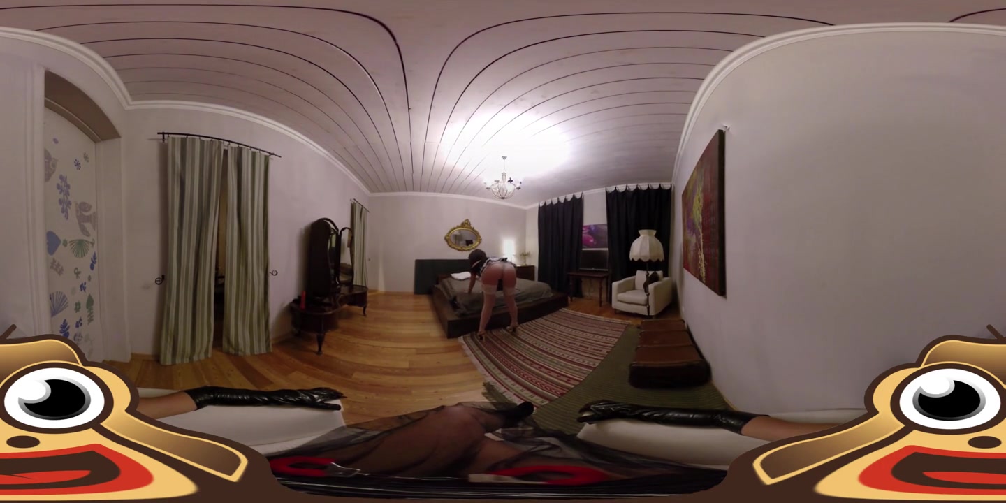 The hot house maid and her master's pussy