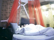 喷血推荐-高颜值小清新大学美女和刚认识没多久的帅小伙酒店啪啪时被偷拍,美女被他各种操有点吃不消了!