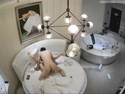 样貌身材很不错的大学美女被男友约到酒店看见男的没穿衣服,美女要走被抱到床上脱光强插,第二次就很配合了!