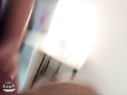 清秀的‘邻居姐姐’TS雨诺，直男鸡巴太大放不进雨诺的菊花，蹭了好久摸了油才进去 插得好爽，最后射在背上 第三部