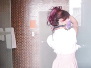 绳缚大师高价作品【夏夏户外口球羞耻调教】AV棒+金手指捆绑强制高潮大量喷水