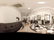 Special Hairdresser. New Treatment Blowjob