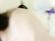 168CM淫荡骚御姐浴室洗澡跪地吃屌后入菊花